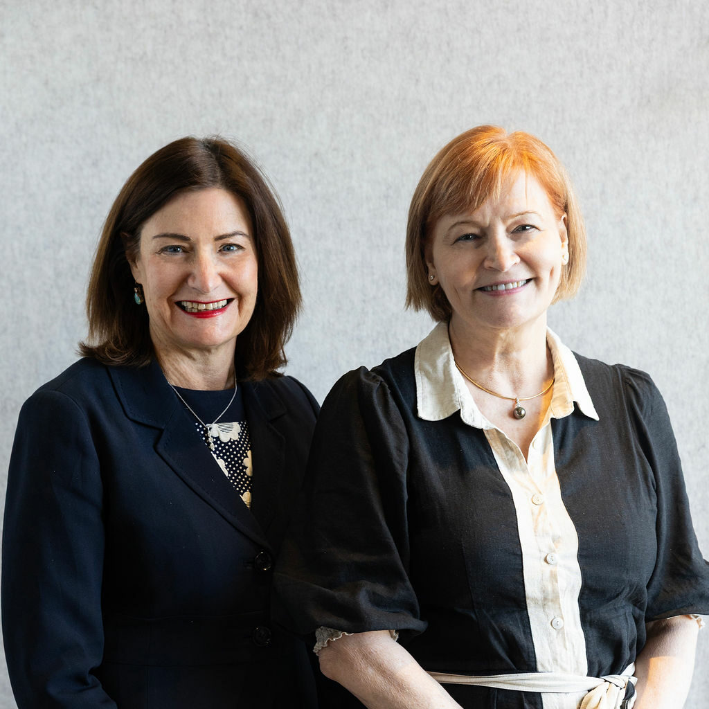 Jenny Wheatley, CEO and Rosemary Vilgan, Chair